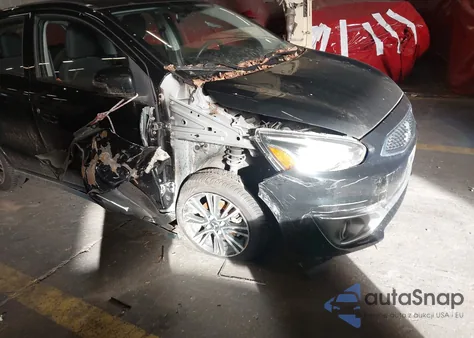 2019 Mitsubishi Mirage Gt/Le z USA, uszkodzony, nr VIN ML32A5HJ2KH013422